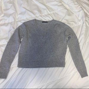 Brandy Melville one size grey sweater